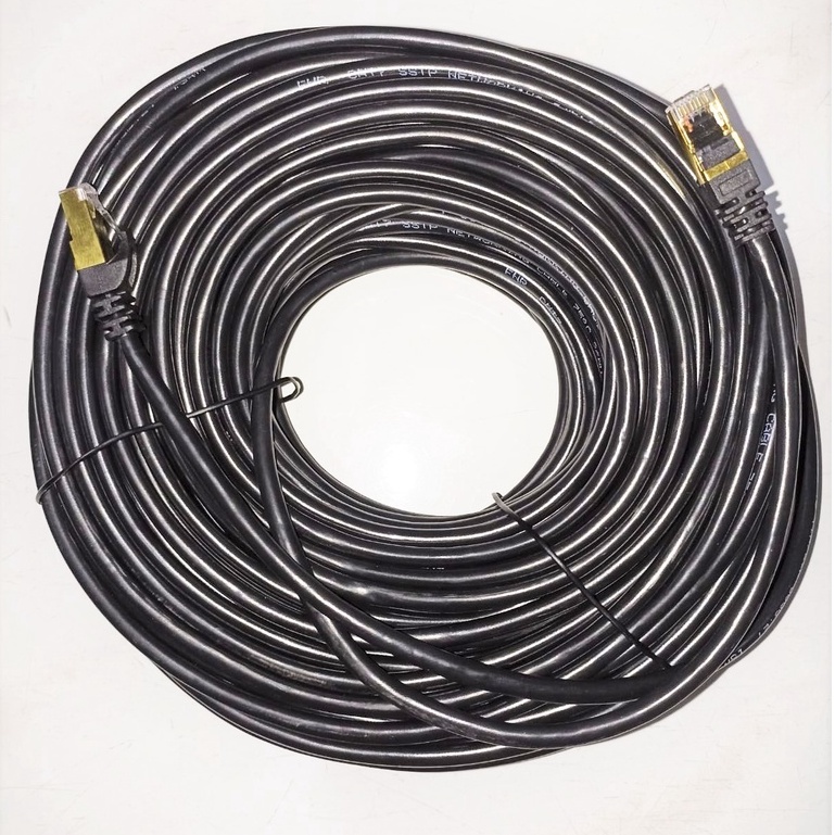 SKU-1212 KABEL LAN 50M CAT 7 / UTP 50 METER PABRIKAN CAT7 / NETWORKING