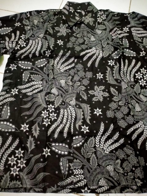 Kemeja Batik Pria Lengan Panjang Size M L Xl Xxl Katun Prima Exclusive Seragam Kantor Seragam Batik