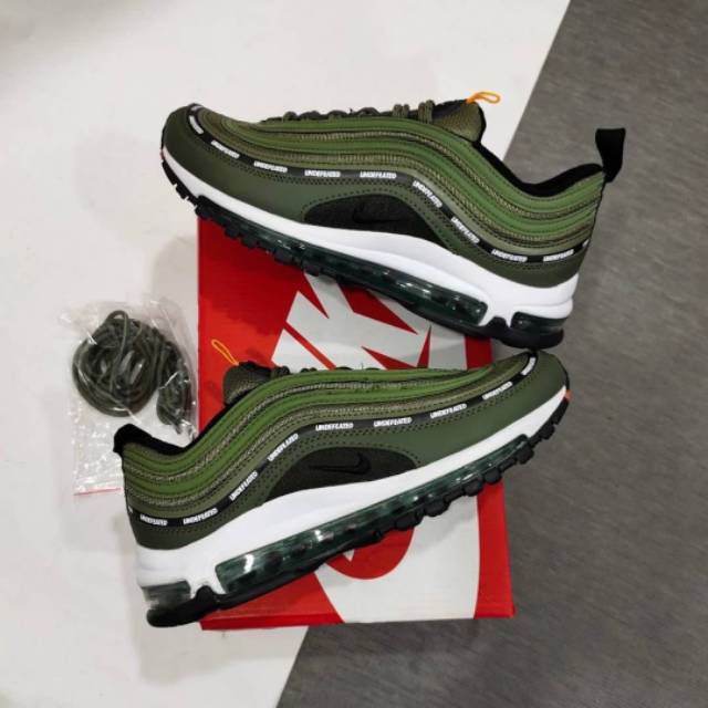 undefeated x nike air max 97 olive green