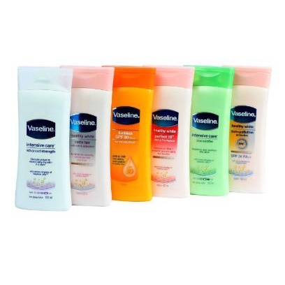 ^ KYRA ^ VASELINE Hand And Body Lotion Healthy White UV Lightening With Vitamin B3