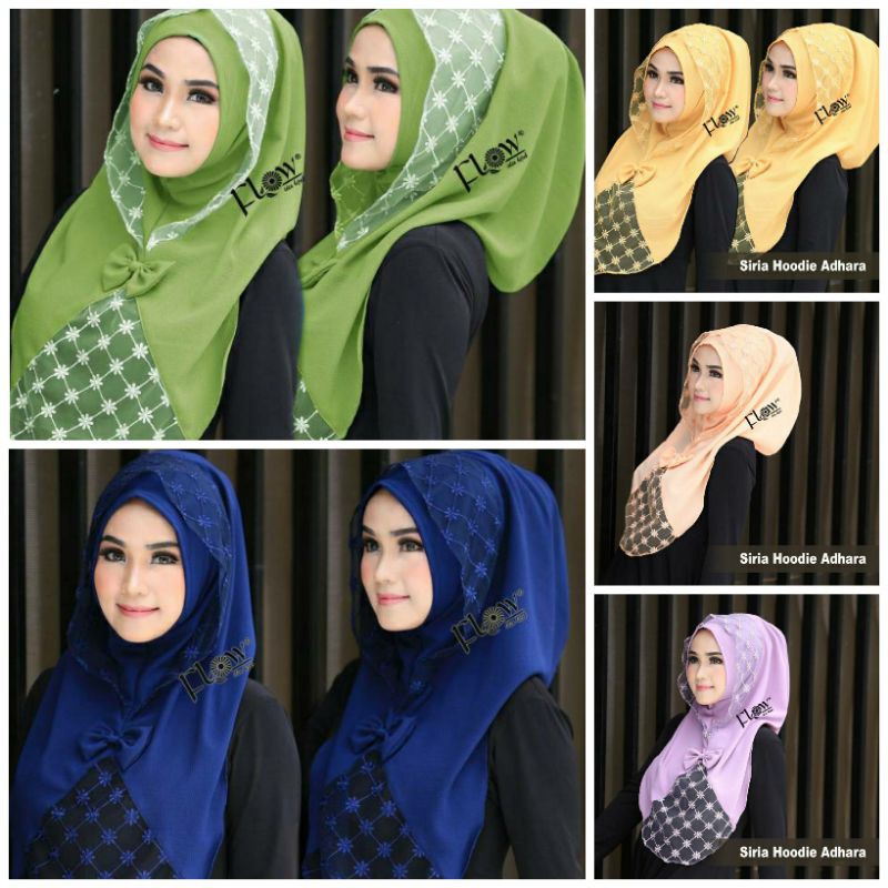 Siria hoodie prada adhara by flow idea hijab