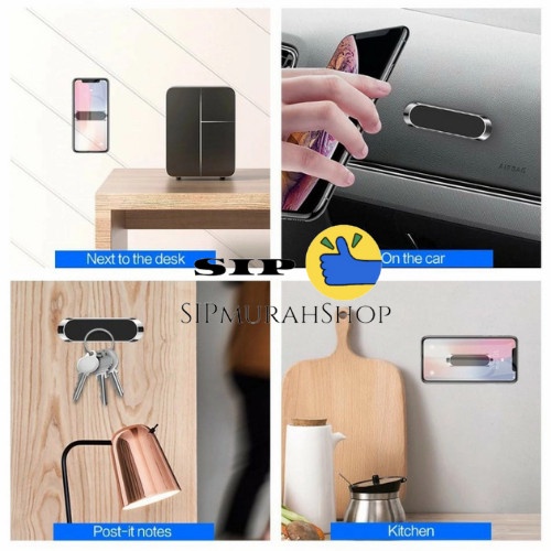 (COD) Car Phone Holder Magnetic Dudukan Dashbord Mobil Magnet Universal