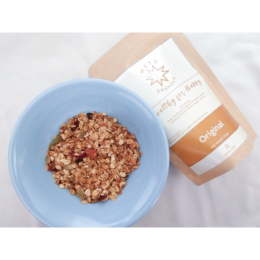 

GRANOLA 100 GRAM ORIGINAL CRUNCH (HONEY)