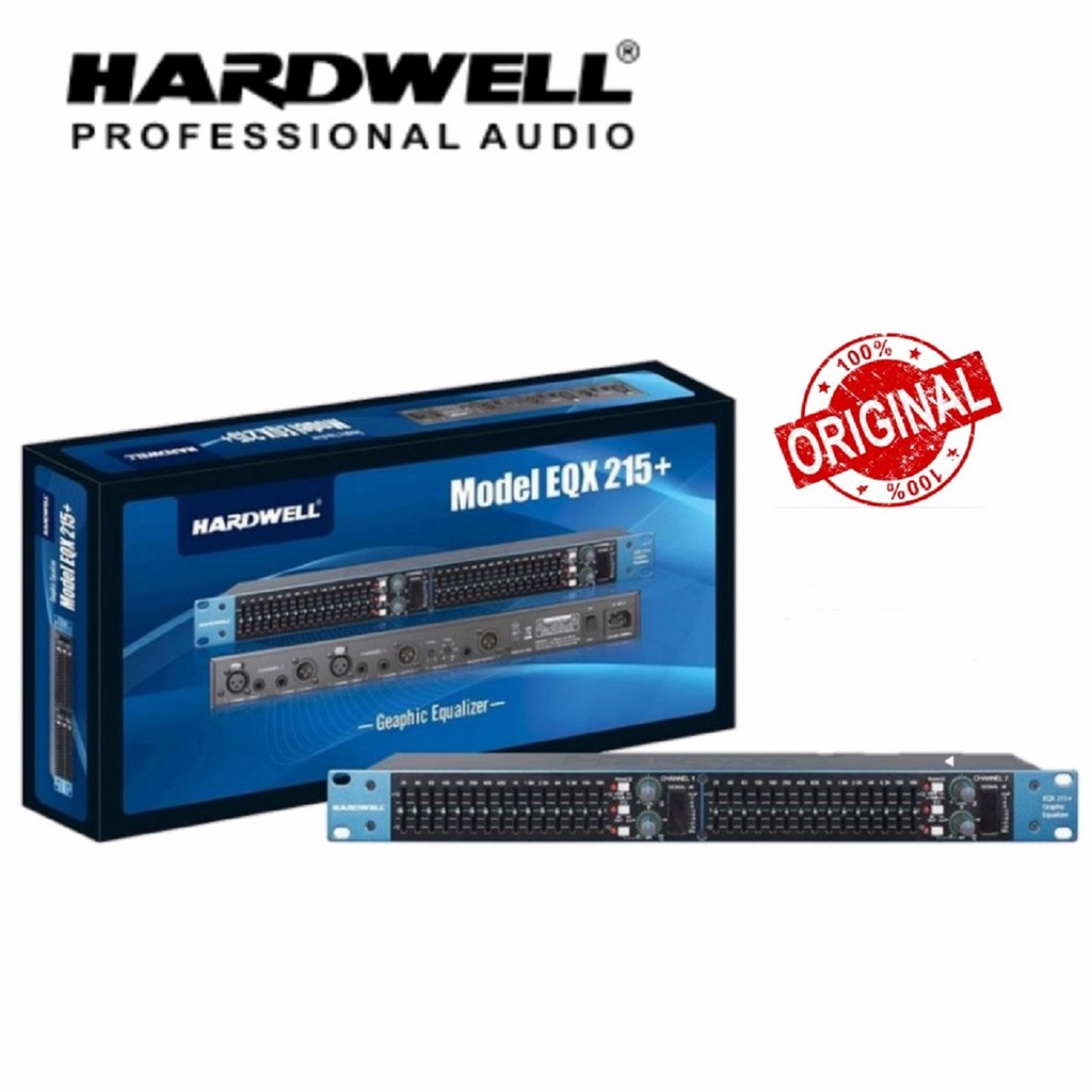 Equalizer professional hardwell eqx215 eqx 215