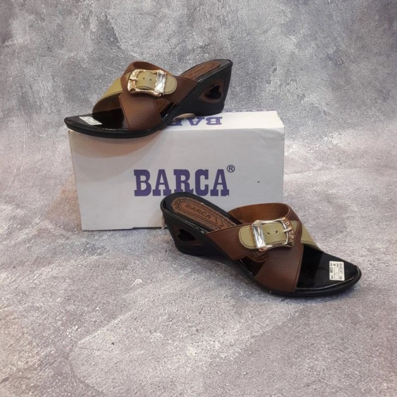 Sandal Wanita Barca Sandal Cewek Hak Tinggi 6cm