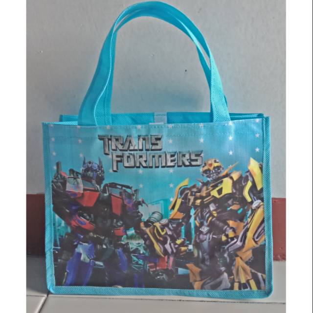 

ready stock goodie bag tas ulang tahun transformers