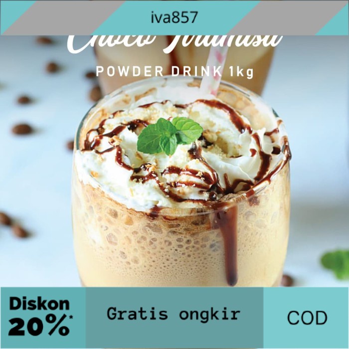 

PROMO Bubuk Minuman Choco Tiramisu Bubble Drink ORIGINAL Javaland 1kg GRATIS ONGKIR