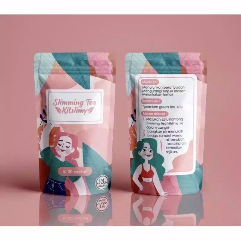 Slimmingtea KITSLIMY TEA ISI 20 - Kitslimy Slimming Tea Teh Diet Kitslimy Kitslimmy teh kitslimy COD