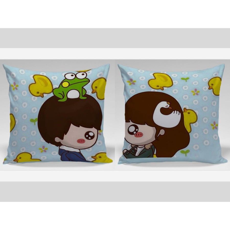 

Bantal Dekorasi custom kado valentine hadiah valentine kado pacar hadiah pacar - couple 9