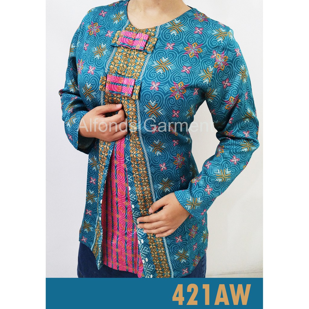 Blouse Batik Wanita, Batik Keraton 421AW