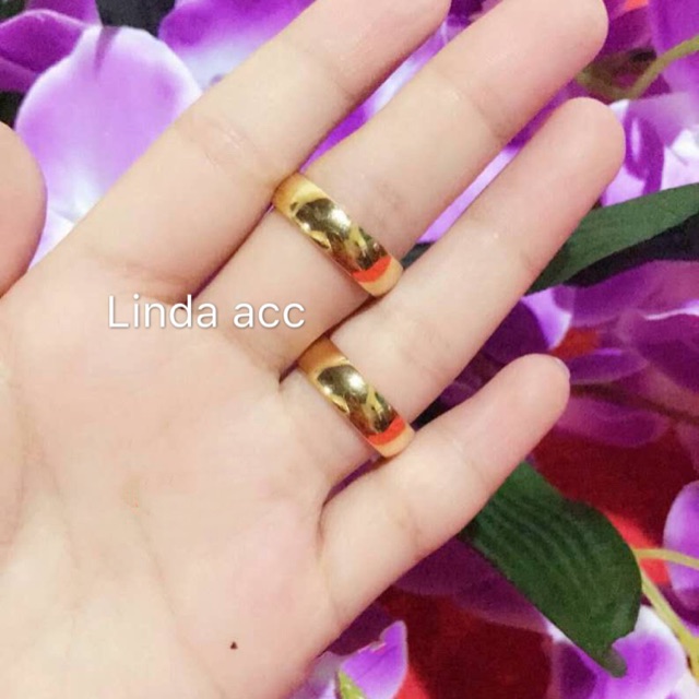 cincin xuping lapis emas 24 karat