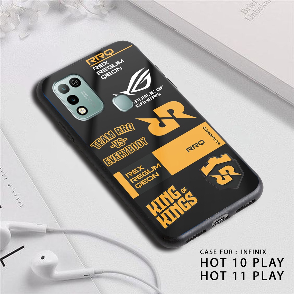 CASE INFINIX HOT 10 PLAY / 11 PLAY - Casing INFINIX HOT 10 / 11 PLAY [ Esports ] Silikon INFINIX HOT