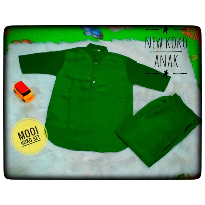 Mooi set Koko Anak || Baju Muslim Anak || Koko Anak (Termurah)