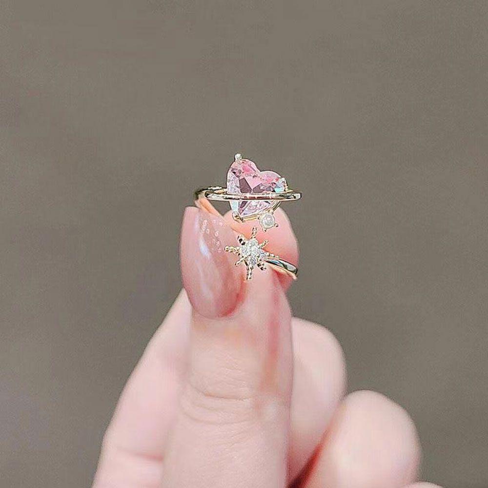 Cincin LILY Perhiasan Fashion Vintage Tembaga