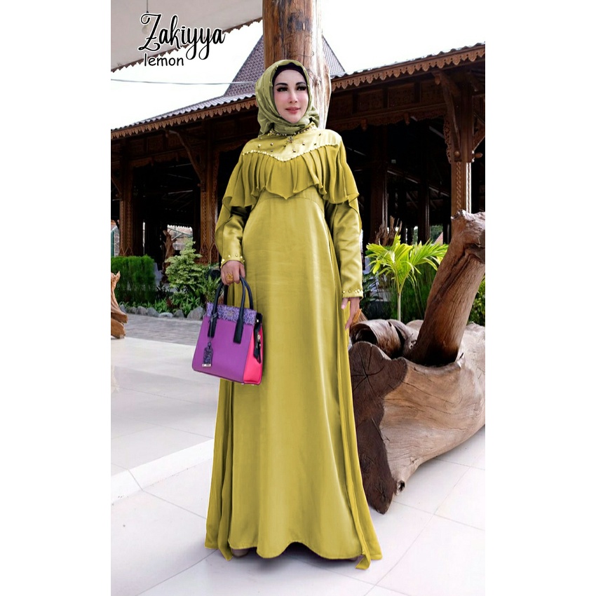 GAMIS PESTA KONDANGAN ZAKIYYA DRESS SERAGAMAN