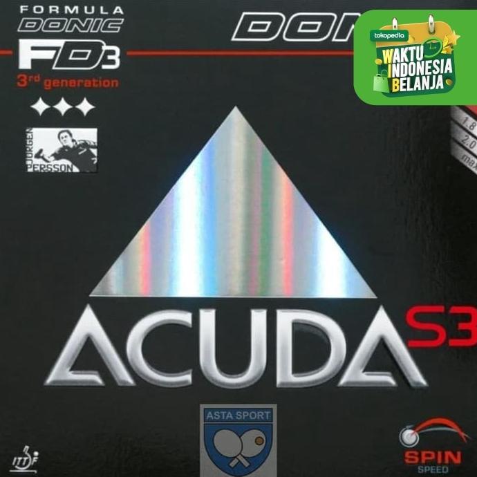 Donic Acuda S3 / karet bet pingpong
