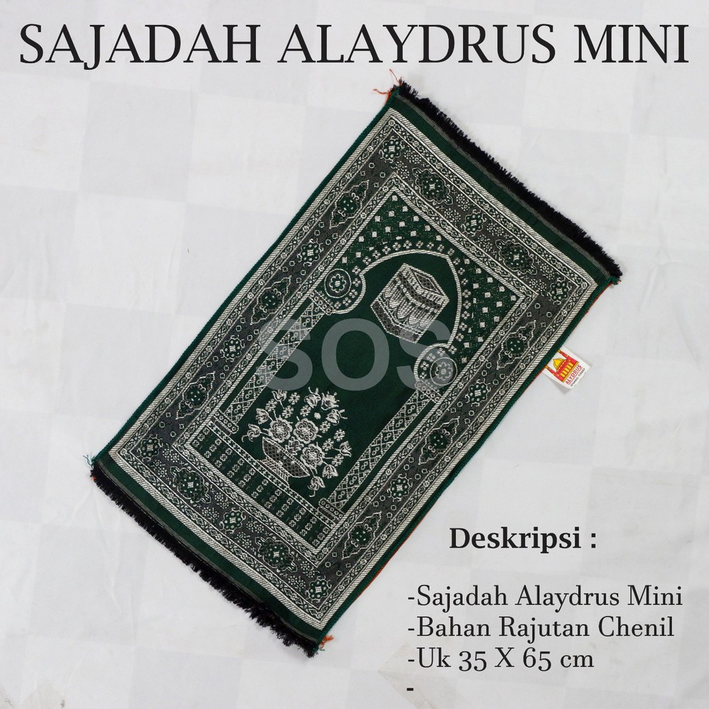 Sajadah Muka Turket Merk Alidrus/Harga Best Seller/Bisa Bayar Ditempat/COD