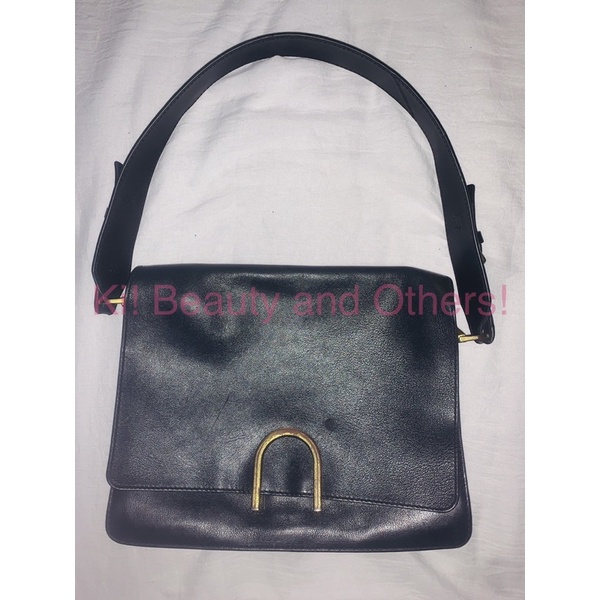 (PRELOVED) TAS BAHU FOSSIL AUTHENTIC ORIGINAL STORE 100% (BLACK)