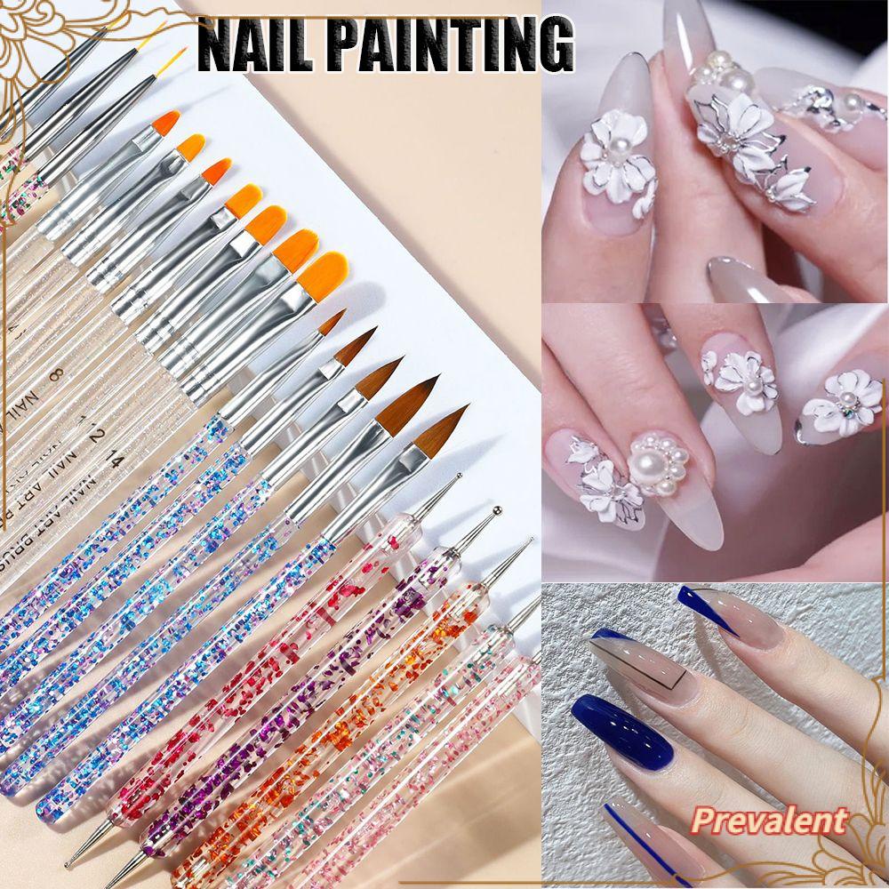 Preva 1PC Pen Liner Untuk Gambar Hiasan Nail Art UV Gel