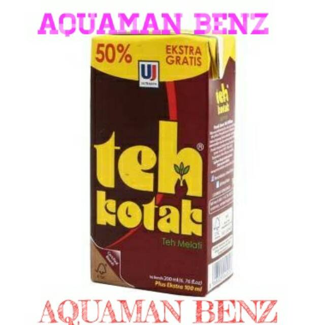 

TEH KOTAK JASMINE 300 ML ( GOSEND ONLY )