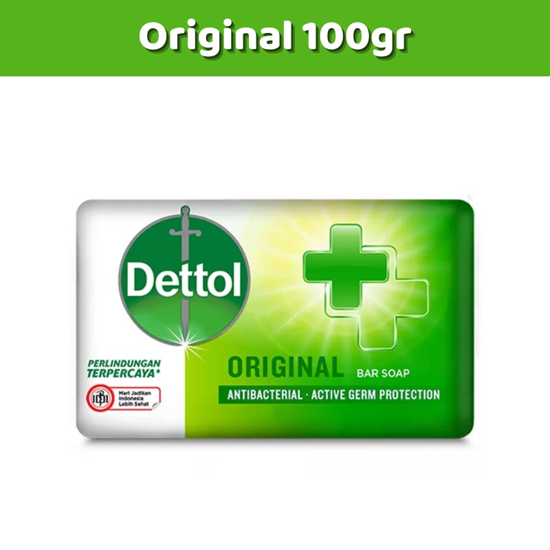 Dettol Soap Bar Sabun Bantang Antibacterial