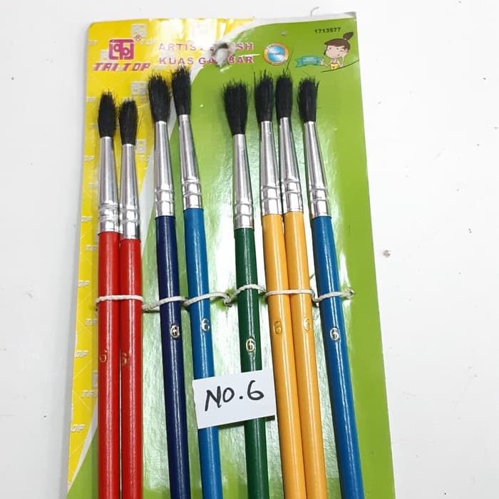 

Kuas Lukis No 8 per 1 pcs