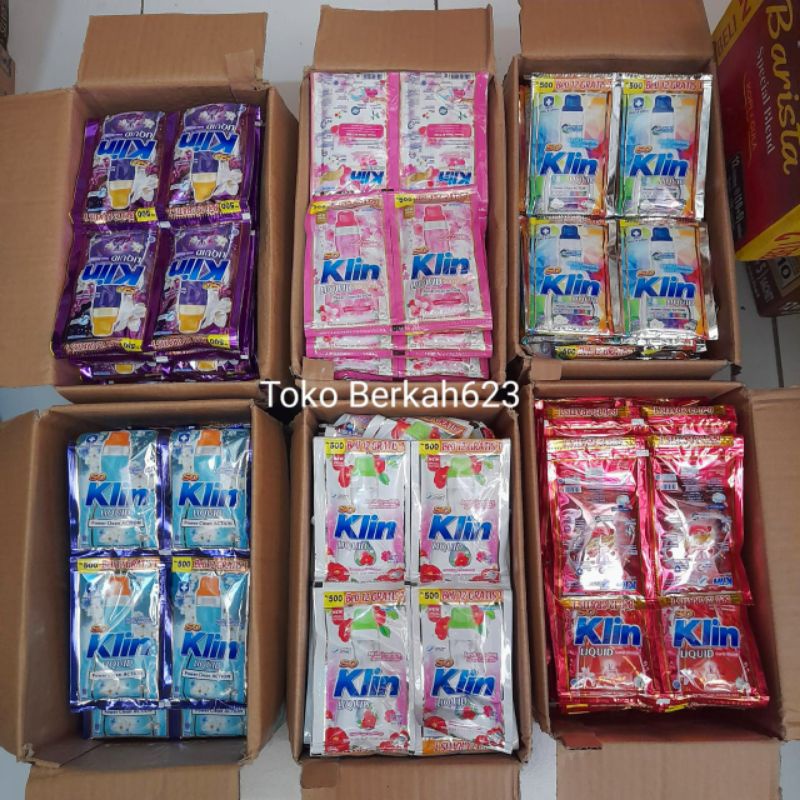 SOKLIN CAIR / SOKLIN LIQUID 20ML 1 Renceng Isi 12 Sachet 500