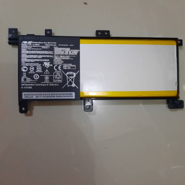 Baterai Laptop Asus A556 A556U X556 X556U X556UB C21N1509 Original