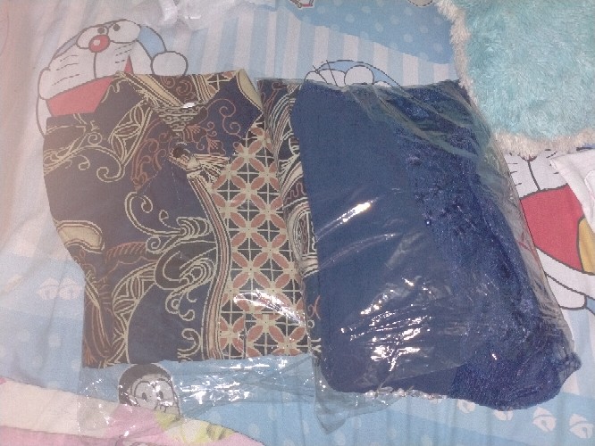 Maura Couple - Sania Ruffle Batik Couple Ori Ndoro Jowi Dnt Garansi Termurah Shopee - Mote Navy