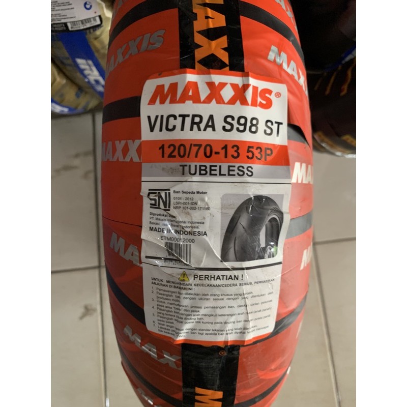 ban depan nmax maxxis victra 120/70-13