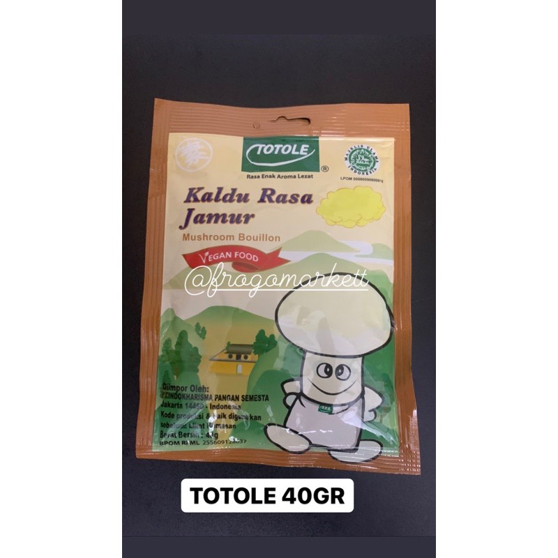 Kaldu Rasa Jamur Totole (Mushroom Bouillon)