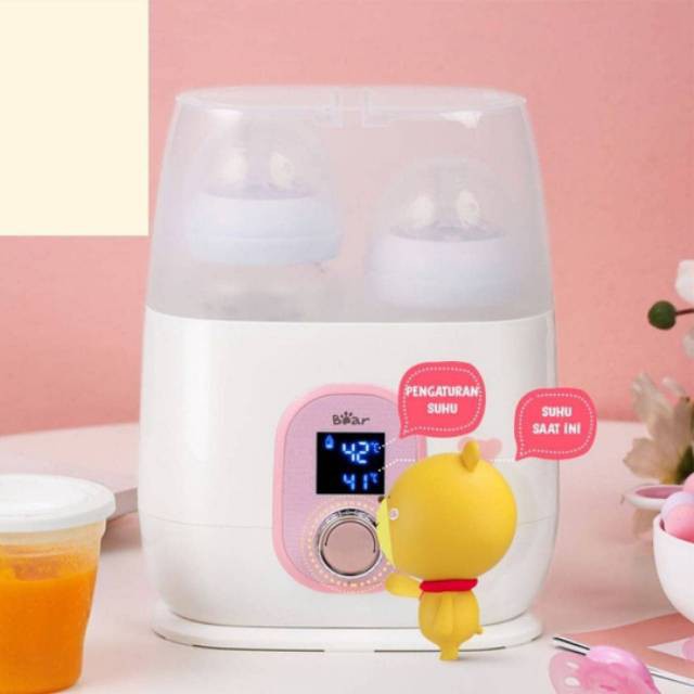 Makassar - Bear Penghangat Botol Susu Bayi - Bottle Warmer - Bear NNQ-A02B1