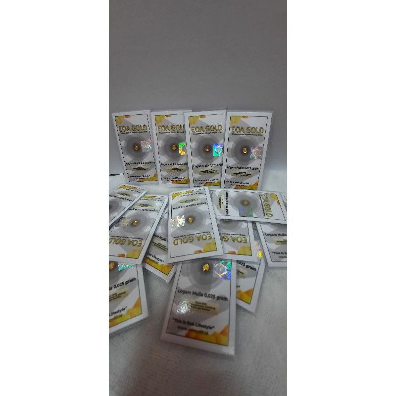 Logam Mulia EOA 0.025 gram