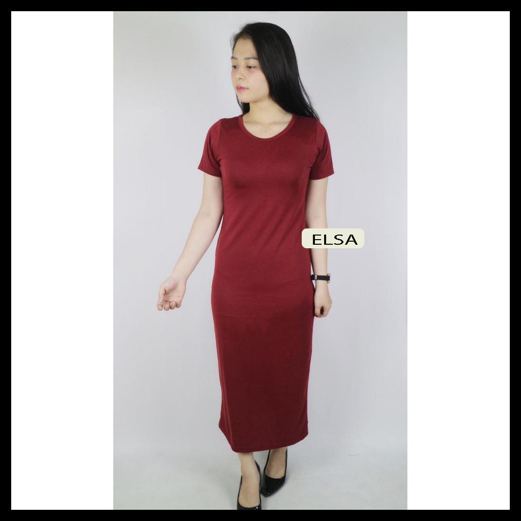 Elsa Plain Maxi