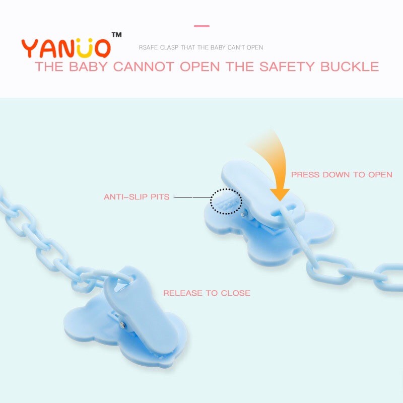 IMPORT Rantai Tali Empeng dot Mainan Bayi Nipple Holder Baby import