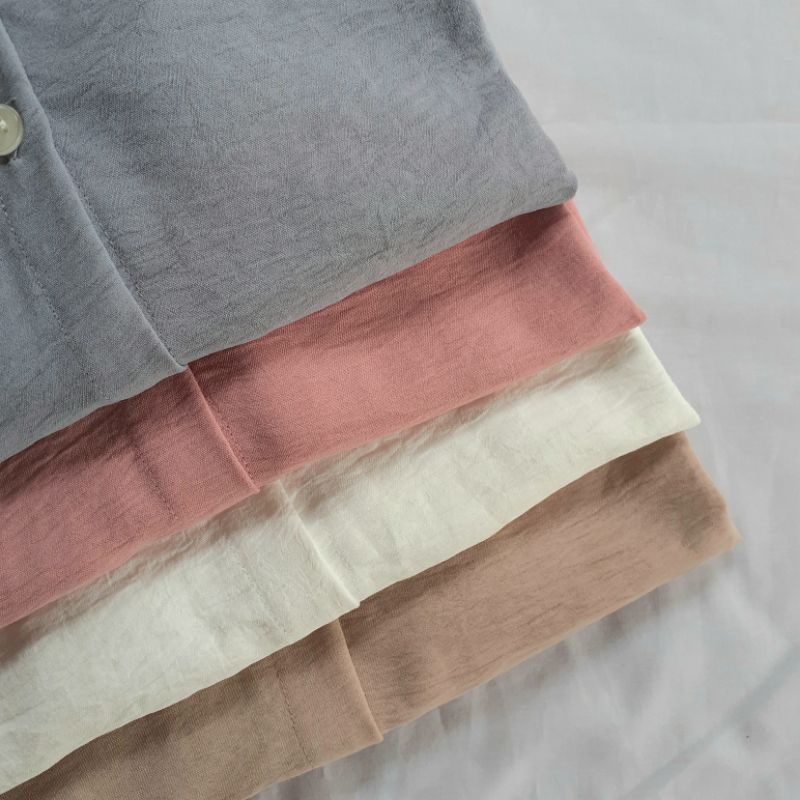 YUMY BLOUSE/ KEMEJA CRINKLE AIRFLOW