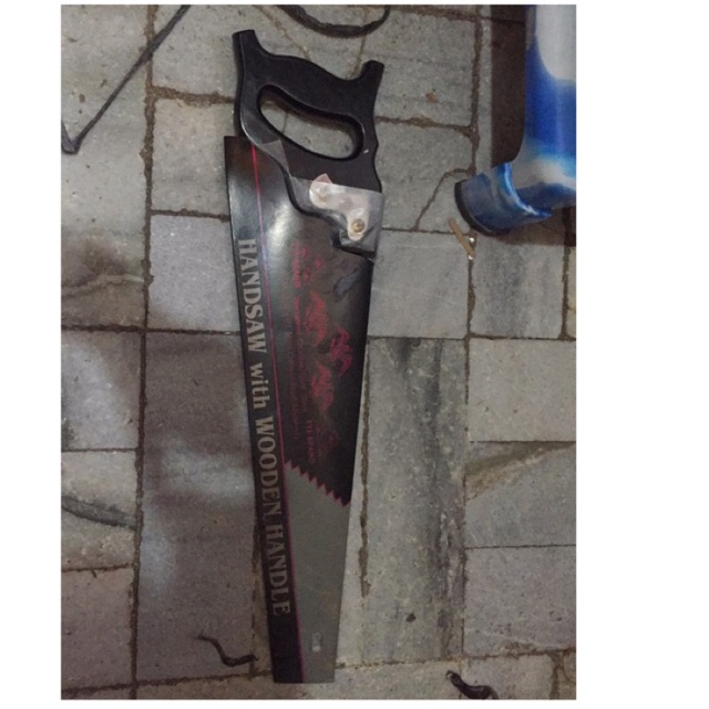 Gergaji kayu cap Mata asli 18 Inch