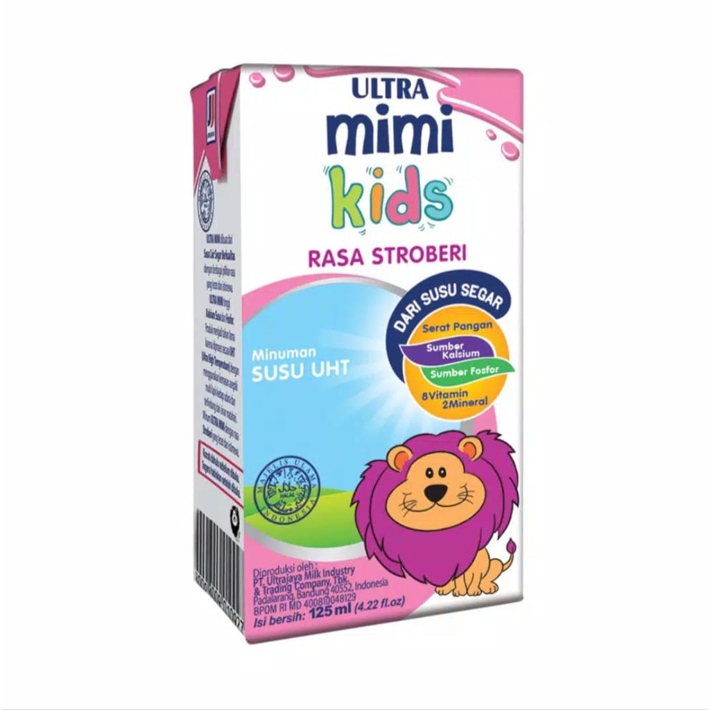 

ULTRA MIMI KIDS RASA STROBERI 125ML