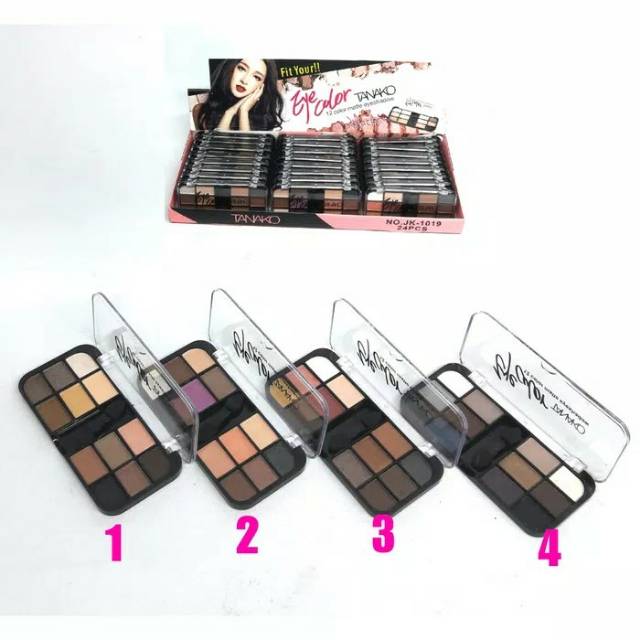 EYESHADOW TANAKO FIT YOUR 12.COLOUR