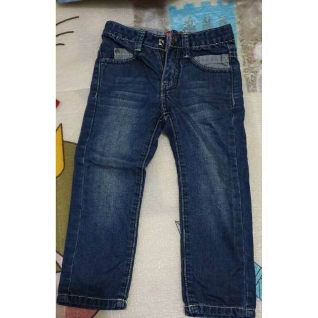 preloved baju anak laki-laki, kemeja, celana jeans hush puppies