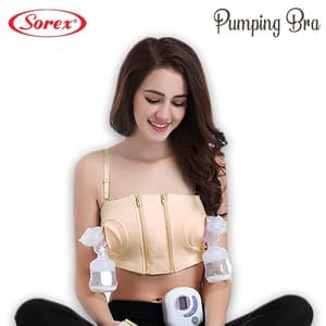 SOREX Hands Free PUMPING BRA 4432 BH Menyusui Handsfree untuk Pompa Asi / Breastpump semua Jenis