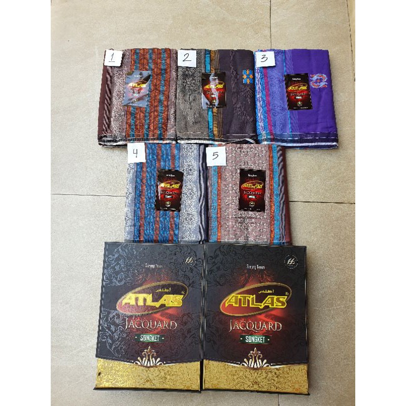 Sarung Atlas Jacquard Classic Songket