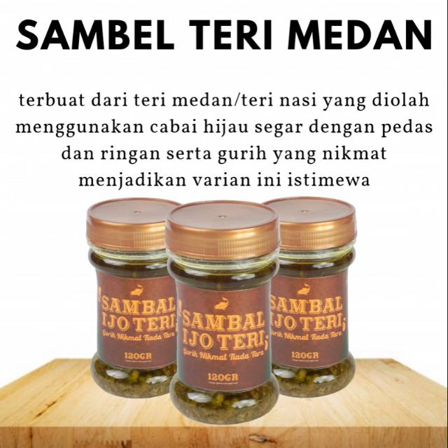 

Sambel Ijo Teri Medan Sambel Cadas