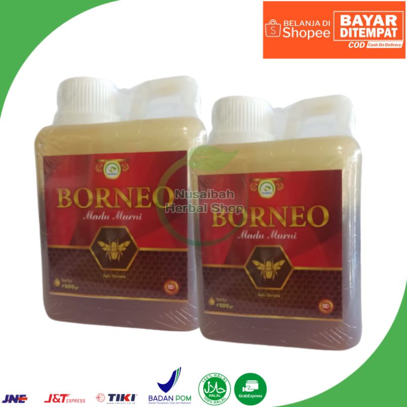 

Madu Murni Borneo Sawit Kalimantan [500gr] Membantu Menjaga Kesehatan Tubuh