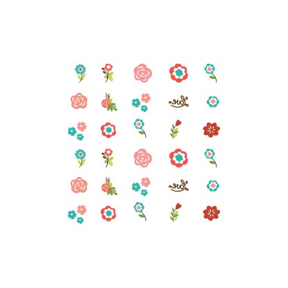 

POTATOO NAIL - PASTEL MOOD Temporary Tatto Sticker
