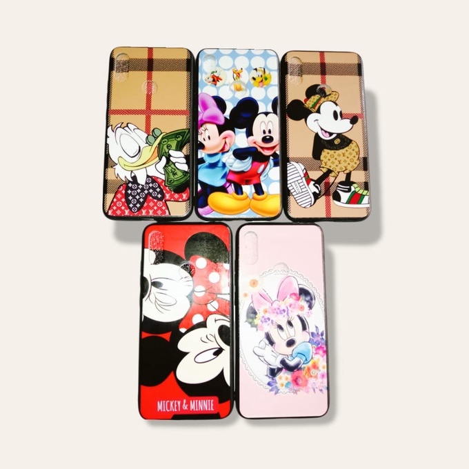 Case Redmi Note 7/7 Pro [ HM Note 7/7 Pro ] motif kartun Mickey mouse, Keroppi, Doraemon, HelloKity,- Casing Realpict