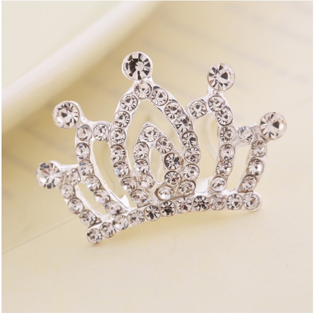 Tiara /  Mahkota Gaya Korea untuk Anak Perempuan PUTRI IMPORT Aksesoris Rambut/Bando