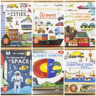 The Ultimate book of cities space vehicle construction airplane buku import anak