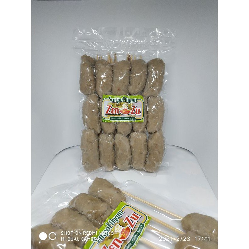 

Sempol Ayam Zenzu matang siap goreng