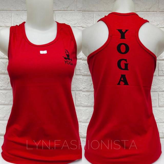 LYNFASHIONISTA-KAOS SENAM MURAH/BAJU SENAM YOGA/BAJU ATASAN OLAHRAGA MURAH/219